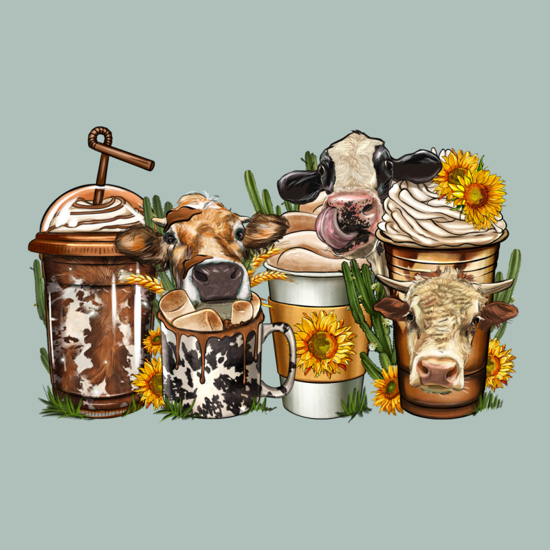 Cows Coffee Cups Heavyweight Hoodie by Jasminsmagicworld | Teevron