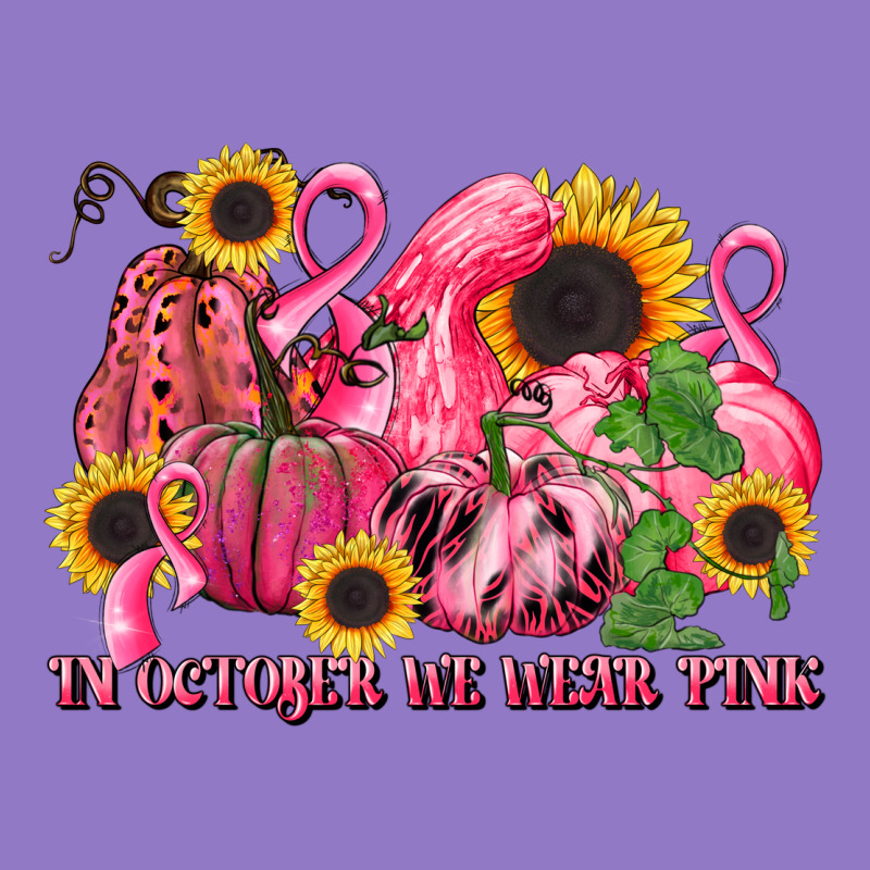 In October We Wear Pink Urban Hoodie by LillyAllenDesigns | Teevron