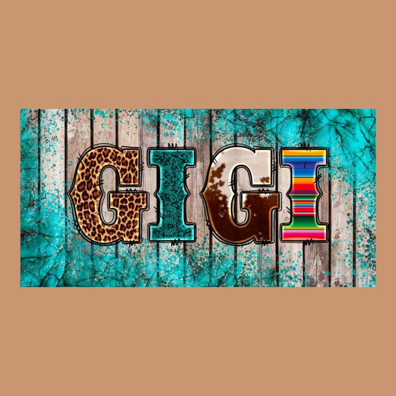 Western Turquoise Gigi License Plate Heavyweight Hoodie by BarkalooDesign | Teevron
