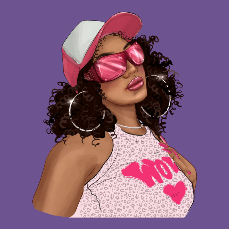 Pink Sunglasses Afro Black Girl Vintage Tee by texasbilliewilder | Teevron
