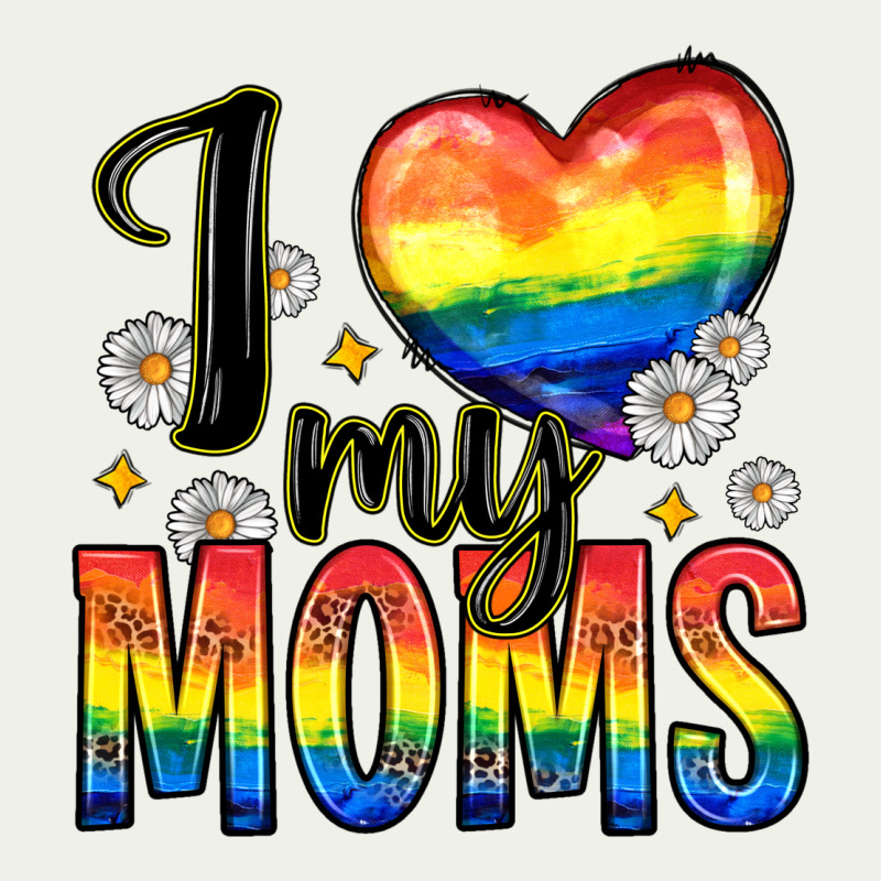I Love My Moms Urban Heavy Tee by Zillion Design Studio | Teevron