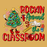 Rockin Around The Clasroom Teacher Premium Hoodie | Teevron