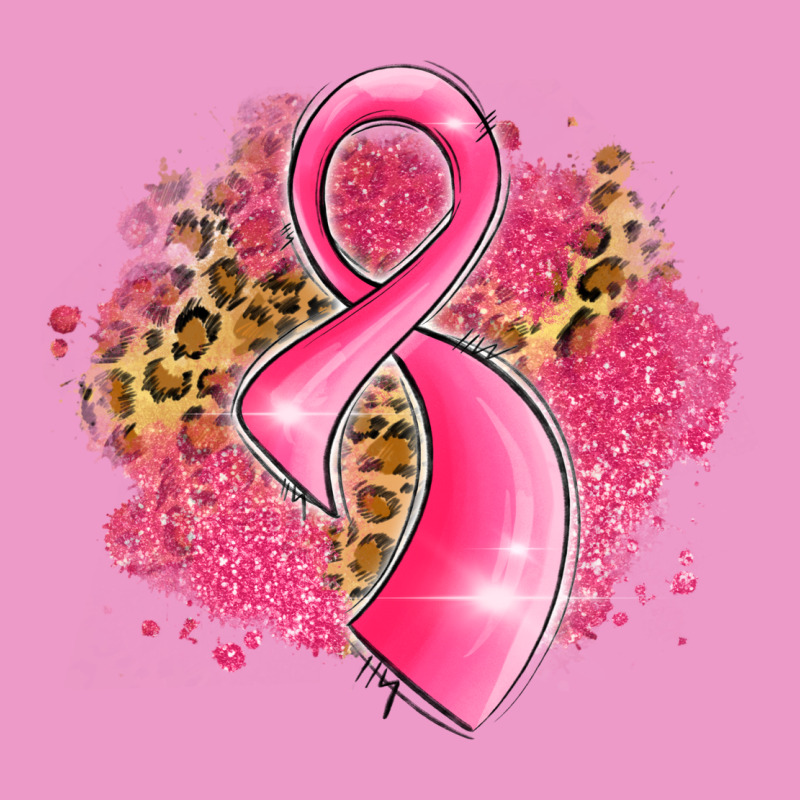 Breast Cancer Awareness Ribbon With Glitter Pink L Urban Hoodie by LillyAllenDesigns | Teevron