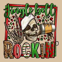 Jingle Bell Rockin Skeleton Christmas Heavyweight Hoodie | Teevron