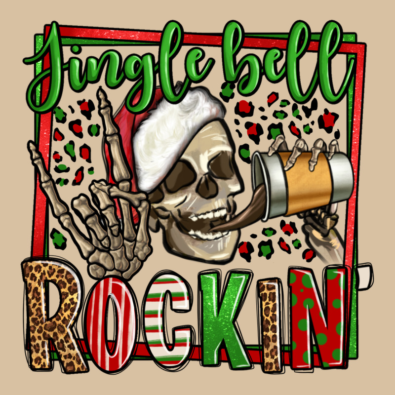 Jingle Bell Rockin Skeleton Christmas Heavyweight Hoodie by Jasminsmagicworld | Teevron
