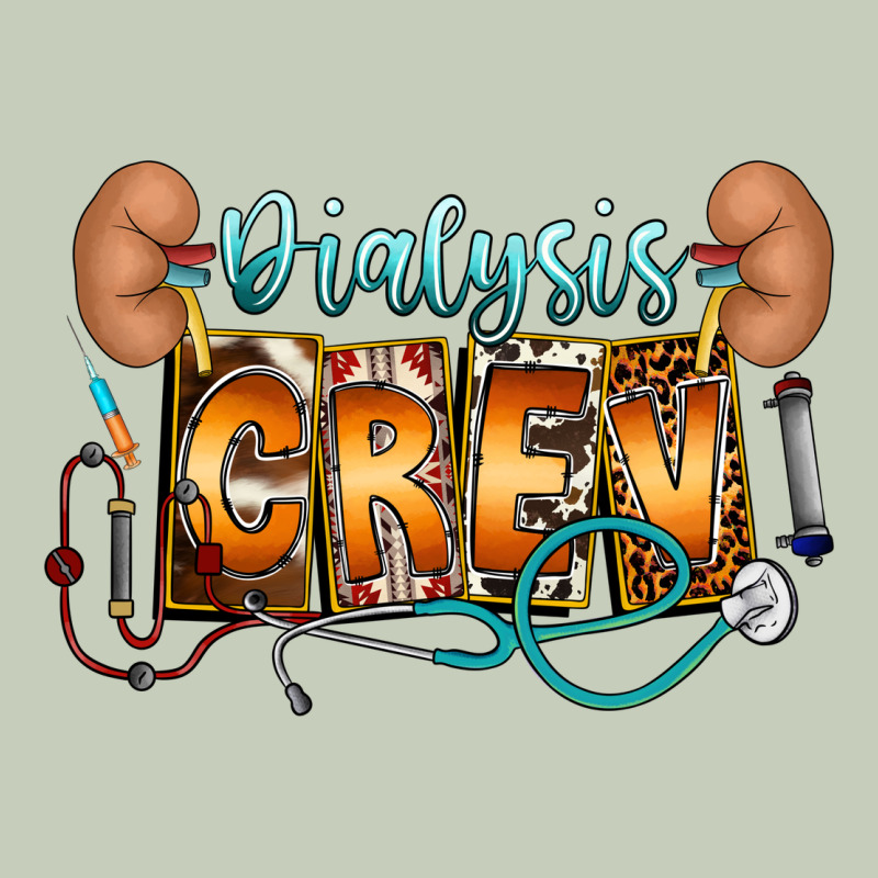 Dialysis Crew Long Sleeve Tee by CowhideDigitalArt | Teevron