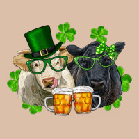 St. Patrick's Day Charolais And Black Angus Cows Urban Heavy Tee | Teevron