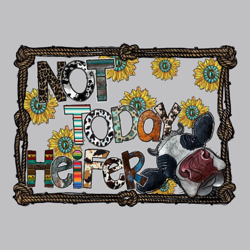 Not Today Heifer Long Sleeve Tee by SublimationCraftShop | Teevron