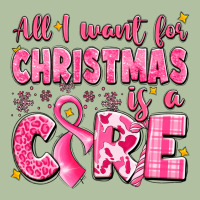 All I Want For Christmas Is A Cure Breast Cancer Urban Hoodie | Teevron