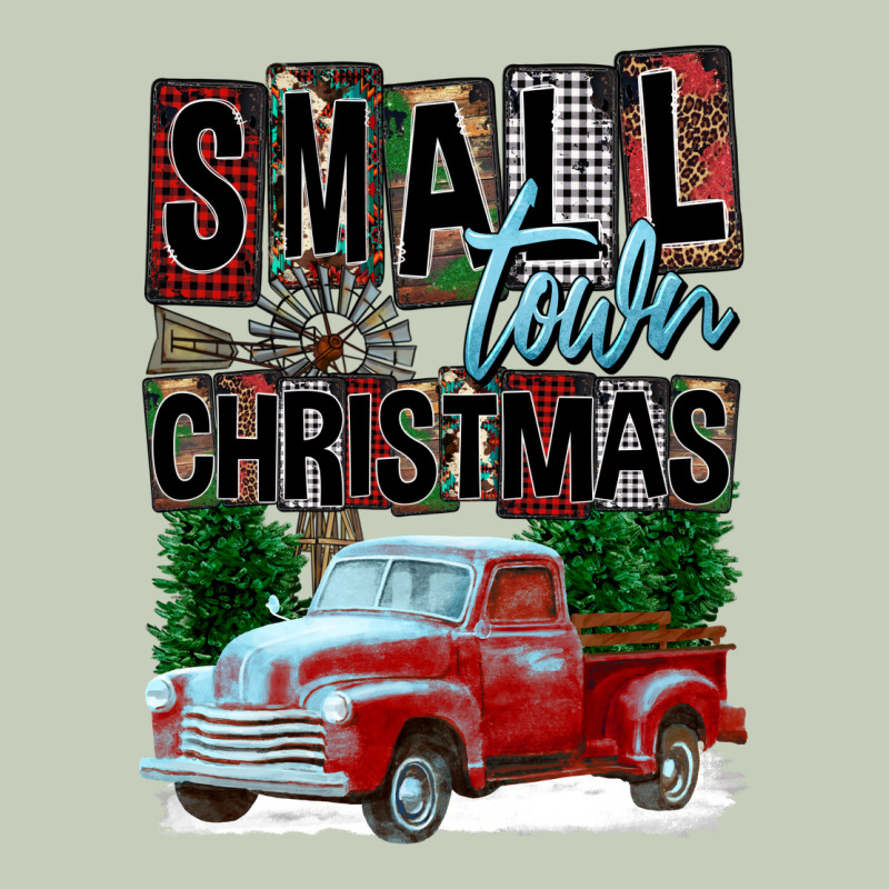 Small Town Christmas Classic Tee by FaDigitalArtStudio | Teevron