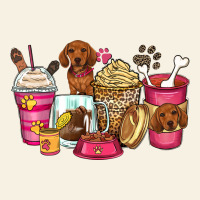 Dachshund Coffee Cups Vintage Tee | Teevron