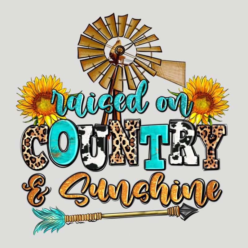 Raised On Country And Sunshine Zipper Hoodie by AdoDesignShop | Teevron