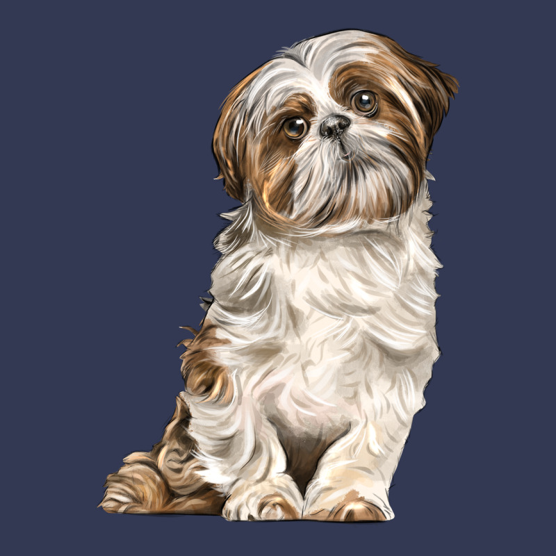 Shih Tzu Dog Heavyweight Hoodie by LillyAllenDesigns | Teevron