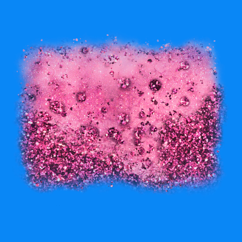 Pink Glitter Background Zipper Hoodie by JahusDesignShop | Teevron