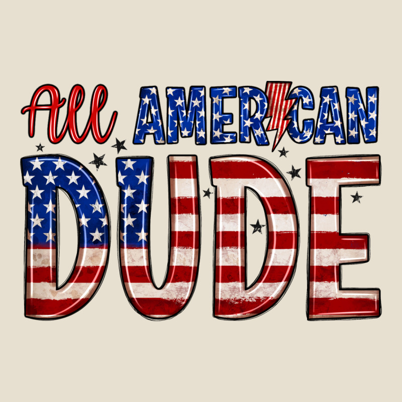 All American Dude Urban Heavy Tee by Zillion Design Studio | Teevron