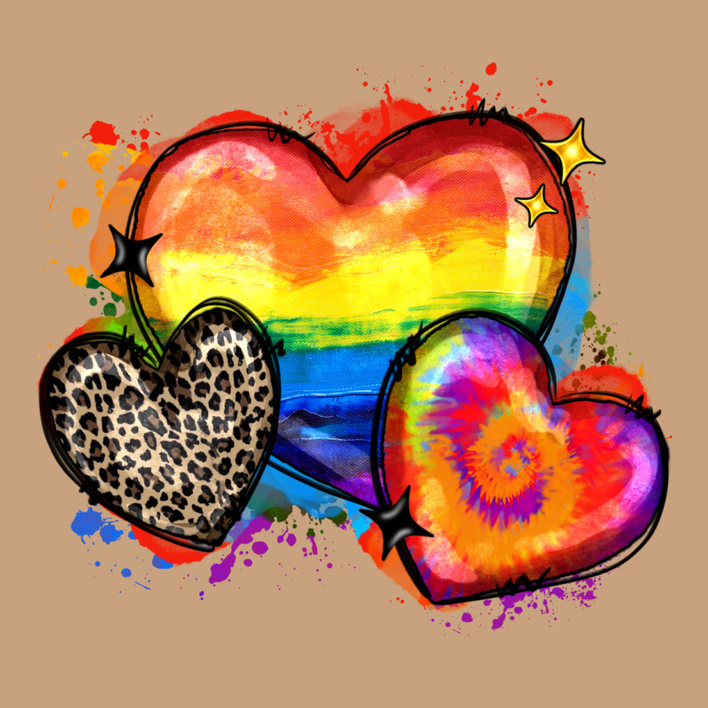 Pride Hearts Vintage Tee by Zillion Design Studio | Teevron