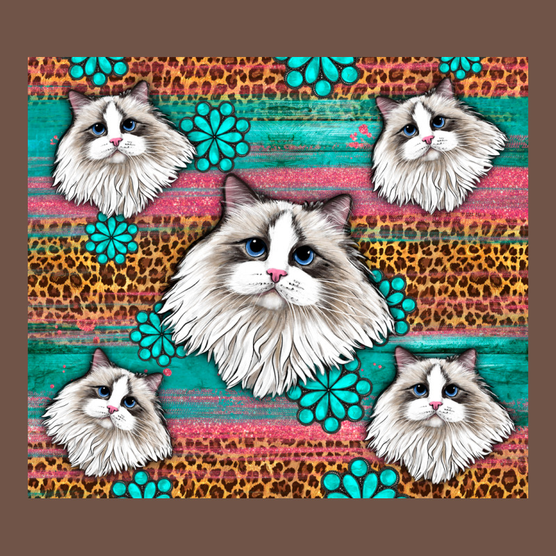 Western Ragdoll Cat Premium Sweatshirt by LillyAllenDesigns | Teevron