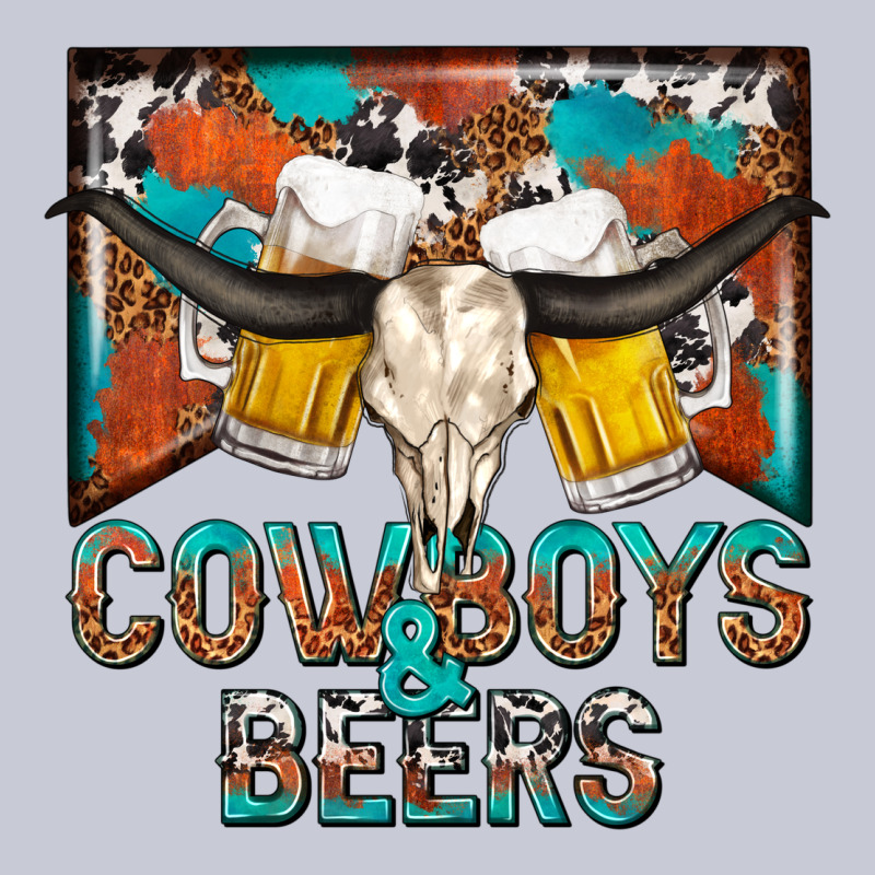 Cowboys And Beers Heavyweight Hoodie by NancyCooperArtShop | Teevron