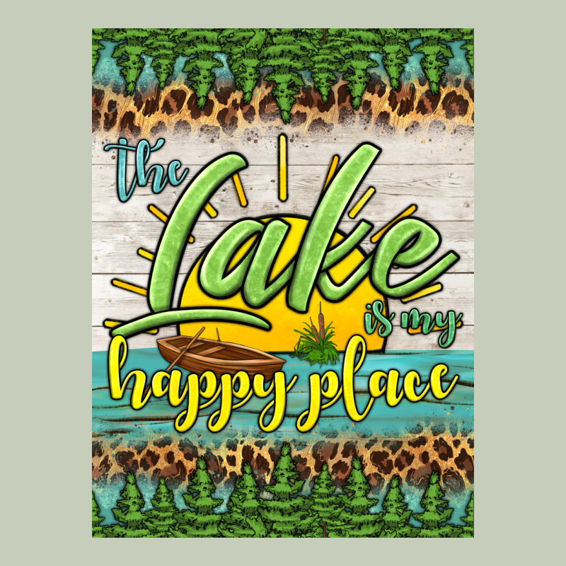 The Lake Is My Happy Place Air Freshener Long Sleeve Tee by HRA Design Shop | Teevron