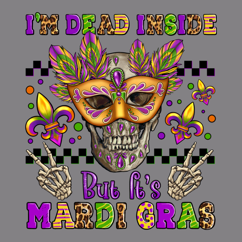 I'm Dead Inside But It's Mardi Gras Heavyweight Hoodie by Jasminsmagicworld | Teevron