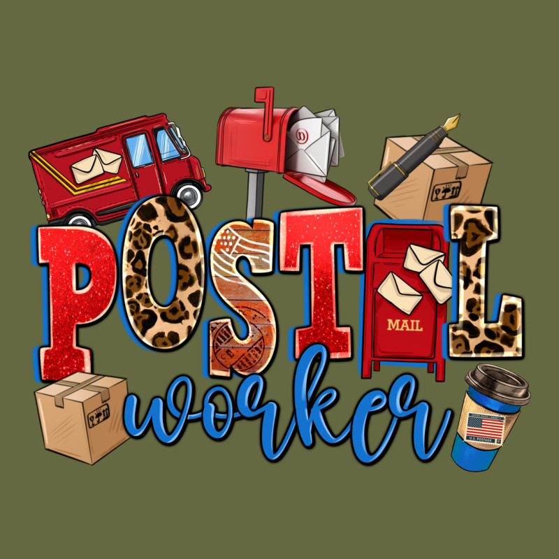 Postal Worker Long Sleeve Tee by AdoDesignShop | Teevron