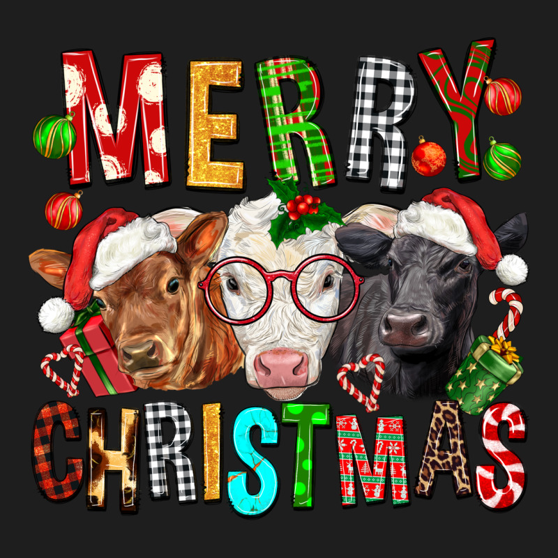 Merry Christmas Calfs Classic Tee by FaDigitalArtStudio | Teevron