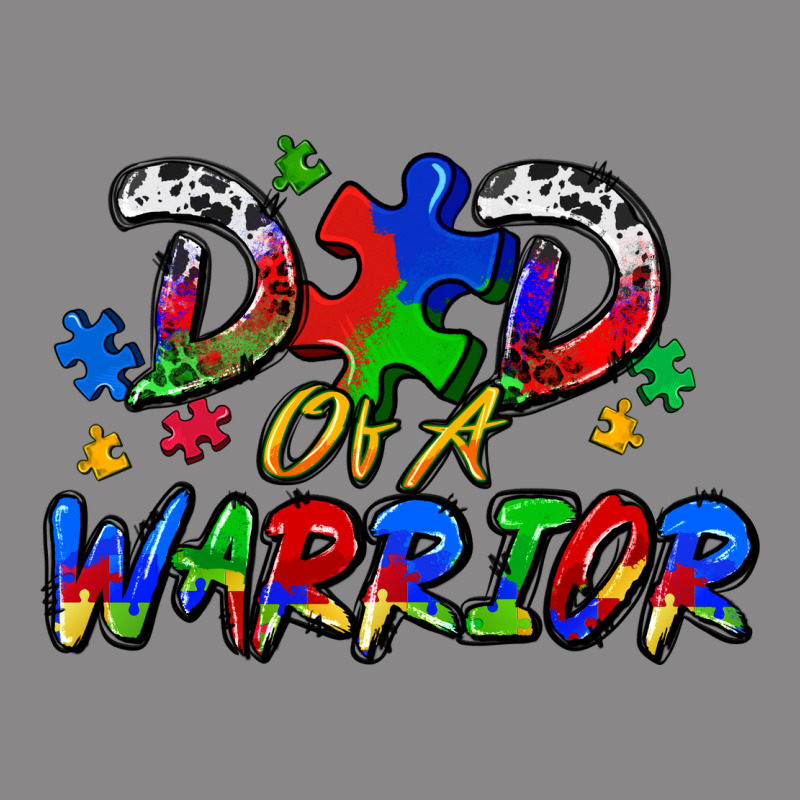 Dad Of A Warrior Vintage Tee by Zillion Design Studio | Teevron