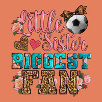 Little Sister Biggest Fan Soccer Classic Tee | Teevron