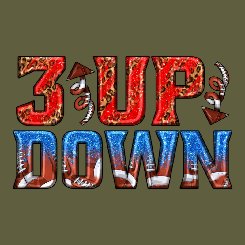 3 Up 3 Down Football Vintage Tee by texasbilliewilder | Teevron