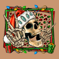 Christmas Happy Skeleton Heavyweight Hoodie | Teevron
