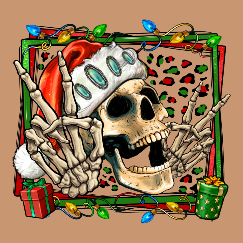 Christmas Happy Skeleton Heavyweight Hoodie by Jasminsmagicworld | Teevron