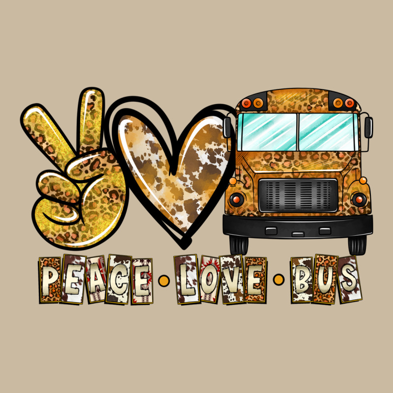 Peace Love Bus Long Sleeve Tee by CowhideDigitalArt | Teevron