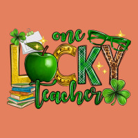 St. Patrick's Day One Lucky Teacher Classic Tee | Teevron