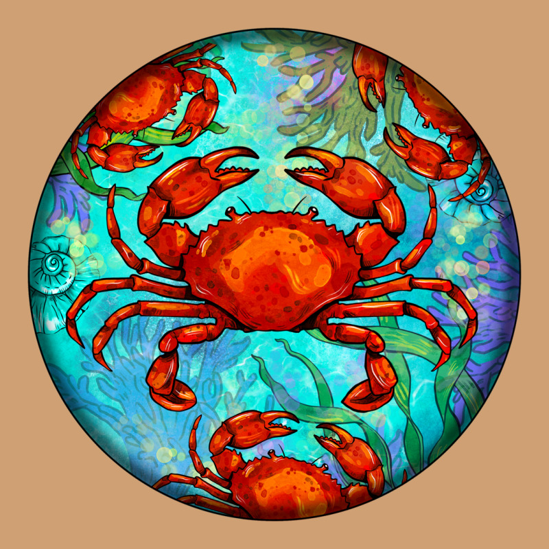Crab Vintage Tee by BarkalooDesign | Teevron