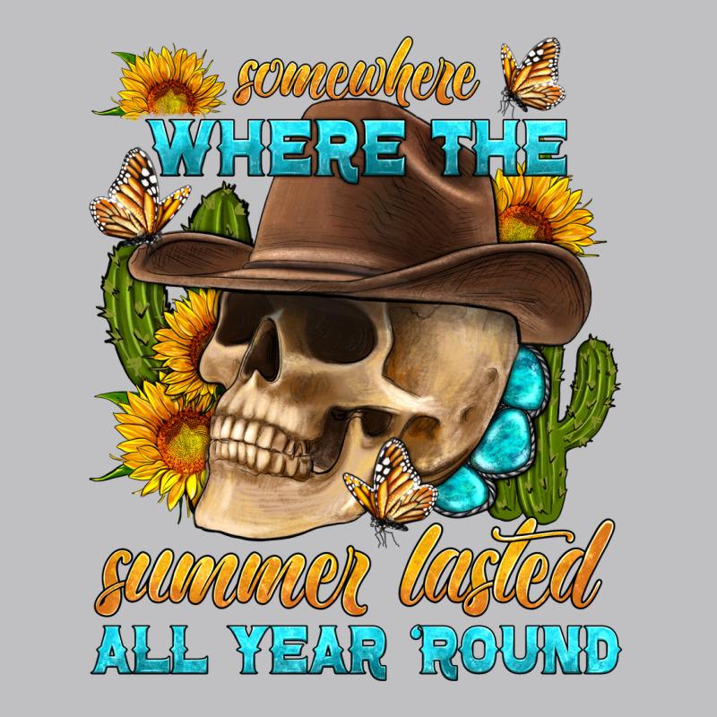 Somewhere Where The Summer Lasted All Year 'round Long Sleeve Tee by HRA Design Shop | Teevron