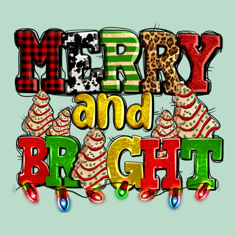 Merry And Bright With Christmas Tree  Cakes Ado Premium Hoodie by AdoDesignShop | Teevron