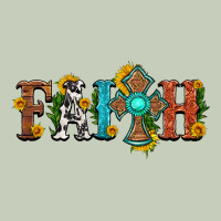 Faith With Cross And Sunflower Long Sleeve Tee | Teevron