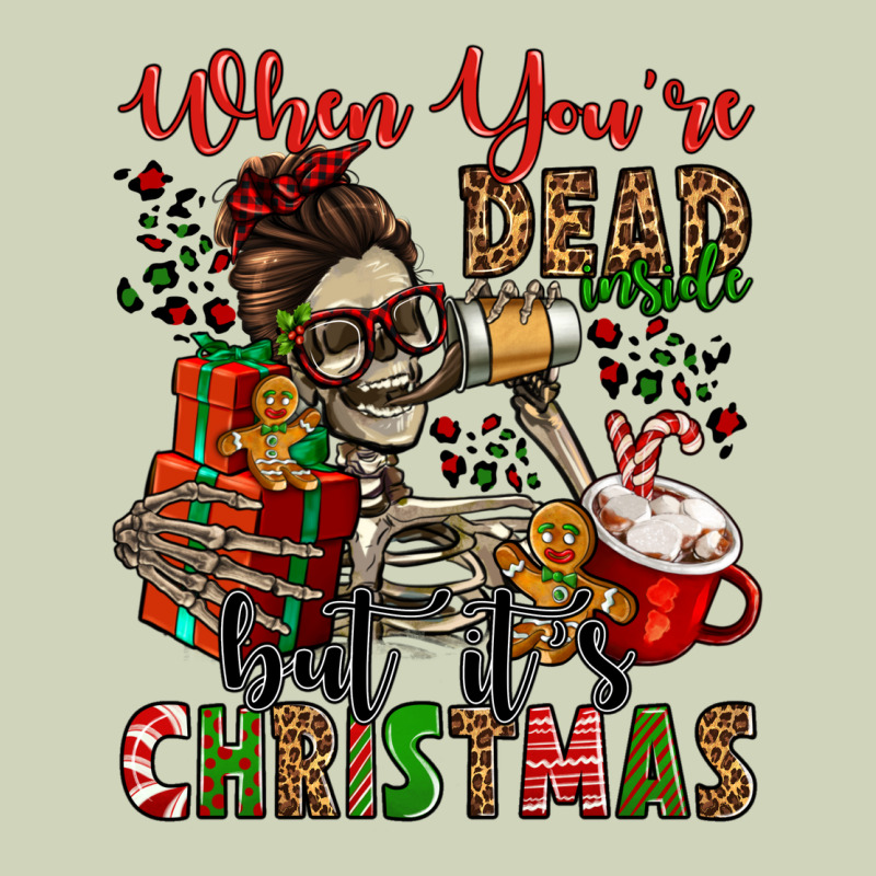 When You're Dead Inside But It's Christmas Heavyweight Hoodie by Jasminsmagicworld | Teevron