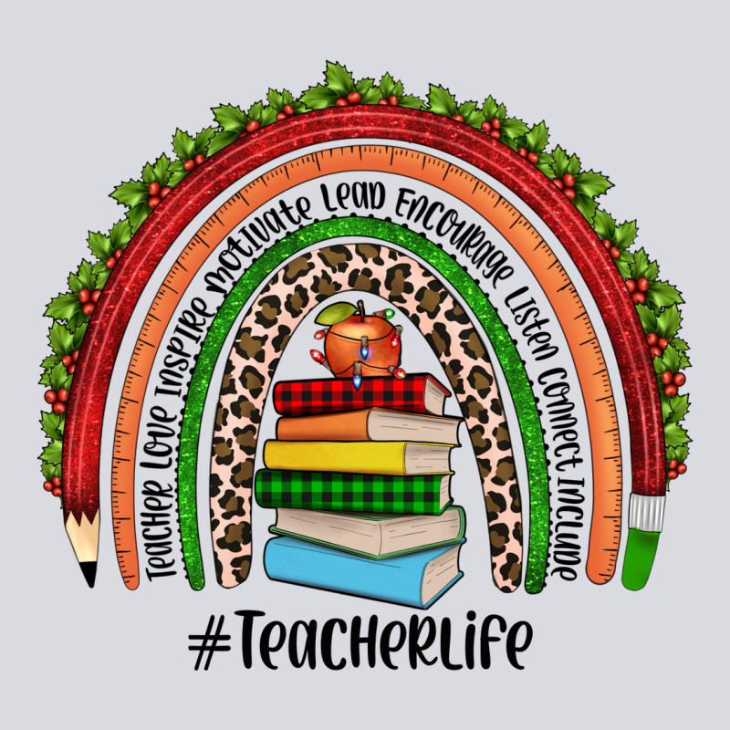 Christmas Teacherlife Rainbow Zipper Hoodie by JahusDesignShop | Teevron