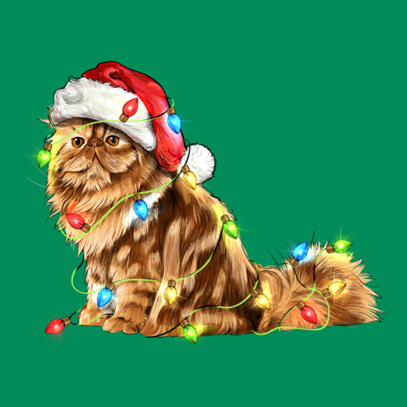 Christmas Persian Cat Urban Hoodie by LillyAllenDesigns | Teevron
