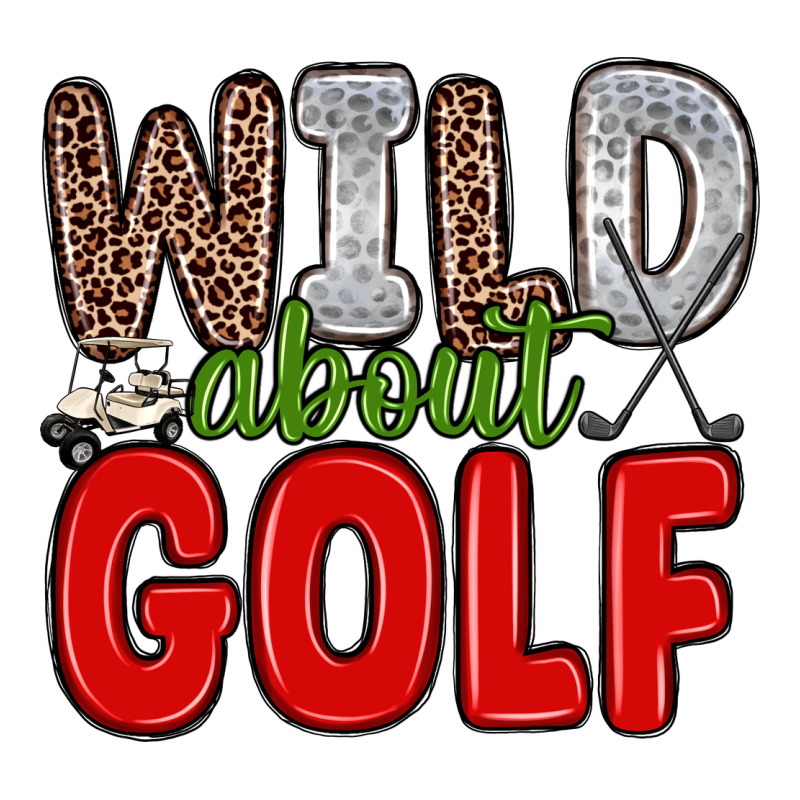 Wild About Golf Urban Heavy Tee by Zillion Design Studio | Teevron
