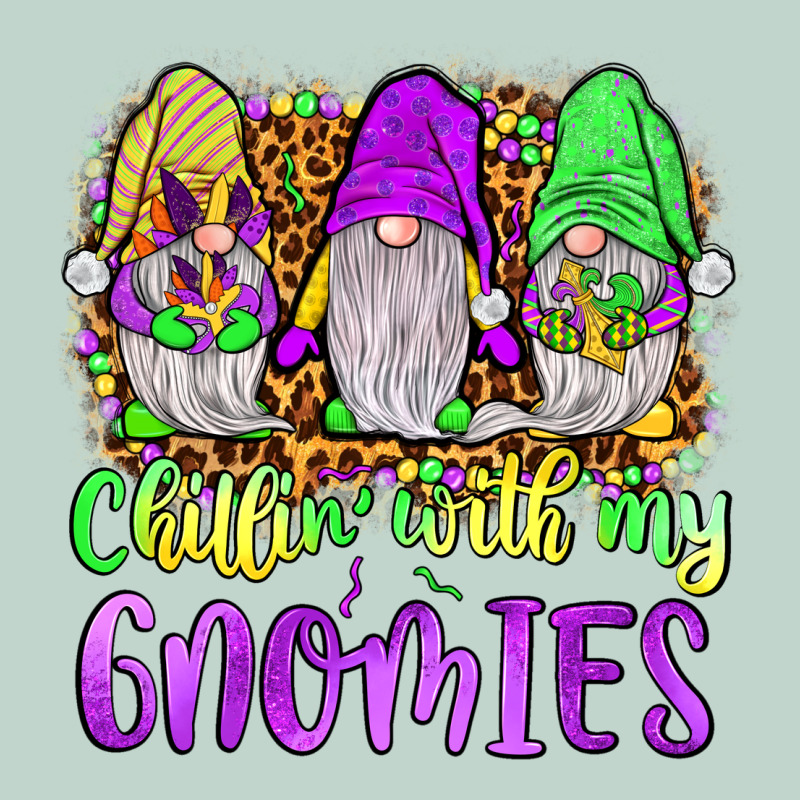 Mardi Gras Chillin' With My Gnomies Zipper Hoodie by JahusDesignShop | Teevron