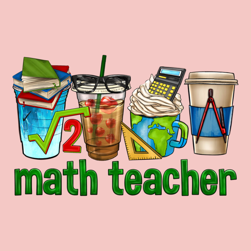 Math Teacher Coffee Cups Urban Heavy Tee by texasbilliewilder | Teevron
