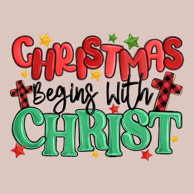 Christmas Begins With Christ Premium Hoodie by MaliasSmallBusiness | Teevron