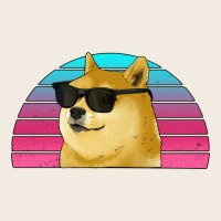 Doge Coin Bitcoin Hodl Retro Sunset Premium Sweatshirt | Teevron