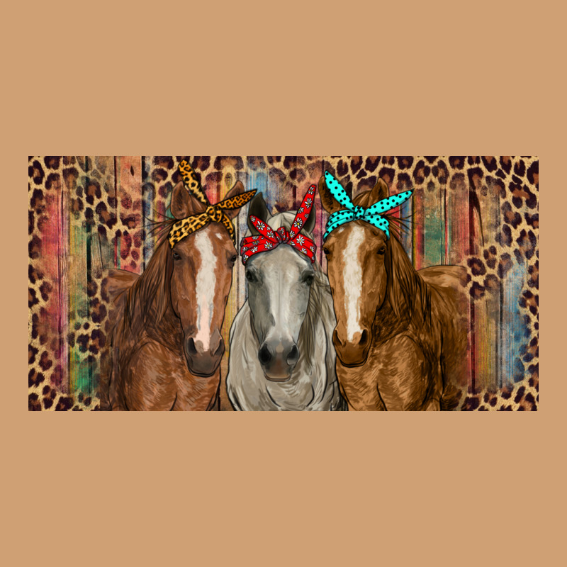 Horses With Serape And Leopard Vintage Tee by RanaPortraitStore | Teevron