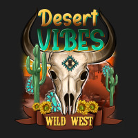 Desert Vibes Wild West Heavyweight Hoodie | Teevron