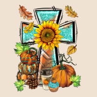 Western Thankful Cross Pumpkin Urban Heavy Tee | Teevron