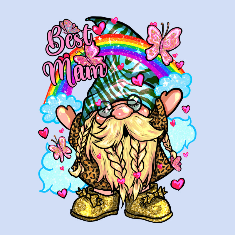 Best Mom Gnome Rainbow Clouds Butterfly Glitter Urban Hoodie by LillyAllenDesigns | Teevron
