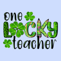 St. Patrick's Day One Lucky Teacher Urban Heavy Tee | Teevron